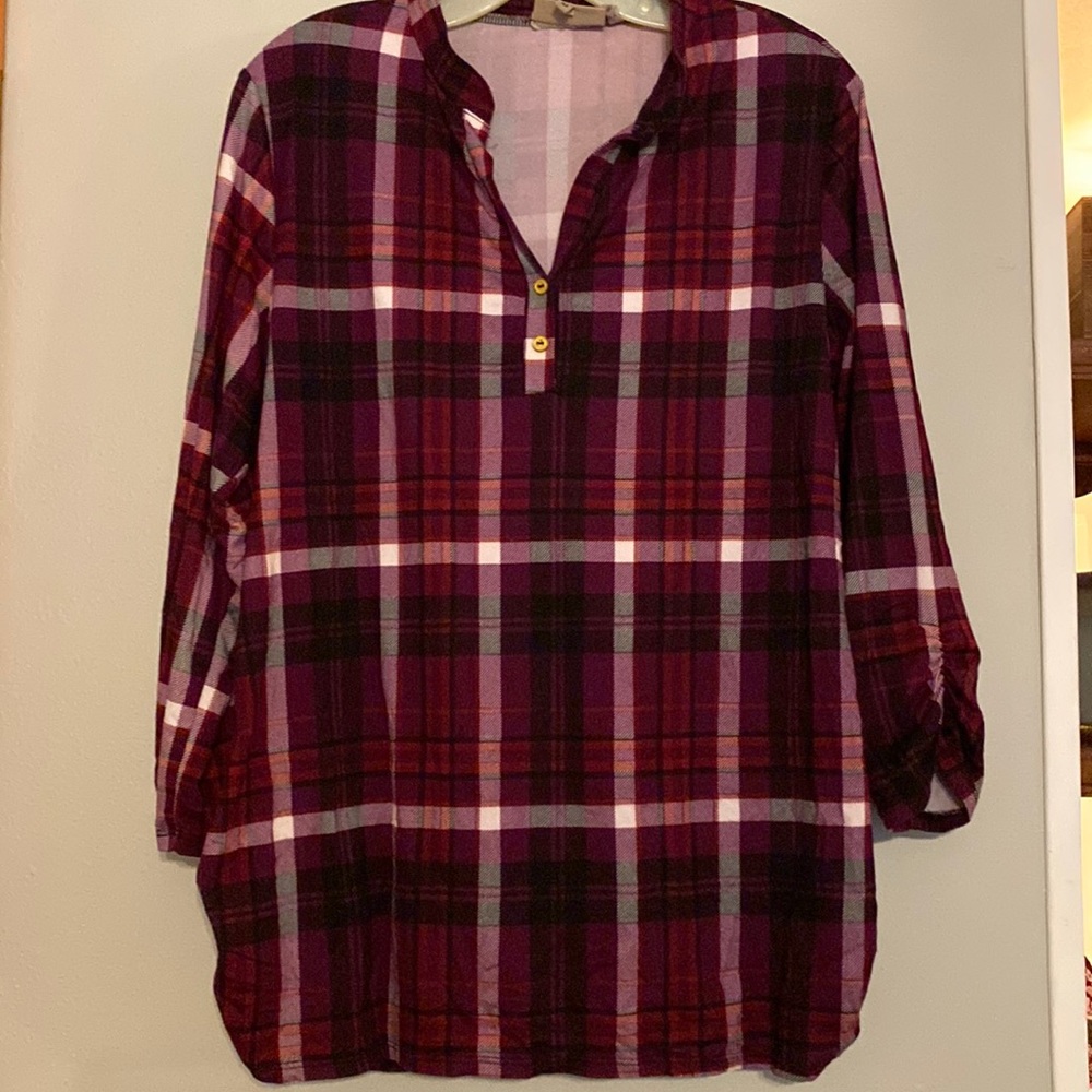 3/4 sleeve maternity top